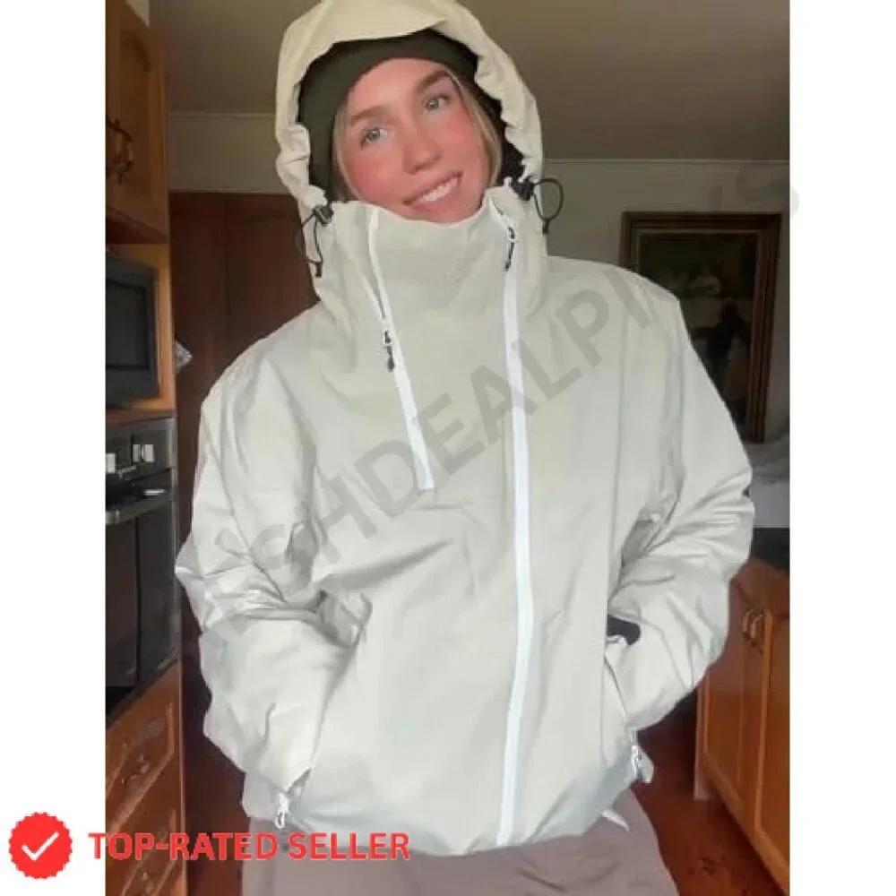 Waterproof Insulated Snowboard Jacket Ski Coat Hooded Winter Hiking Warm